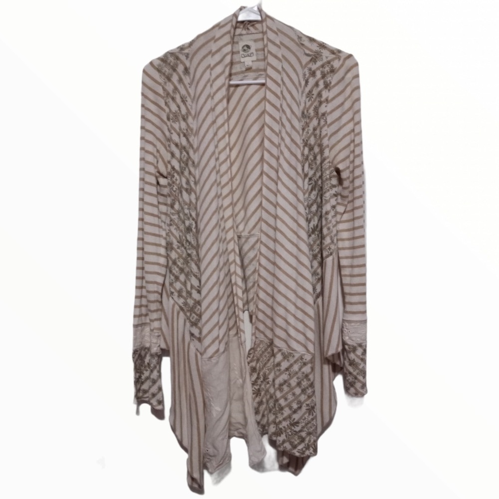 Anthropologie Tiny Patchwork Cardigan Sweater - image 7